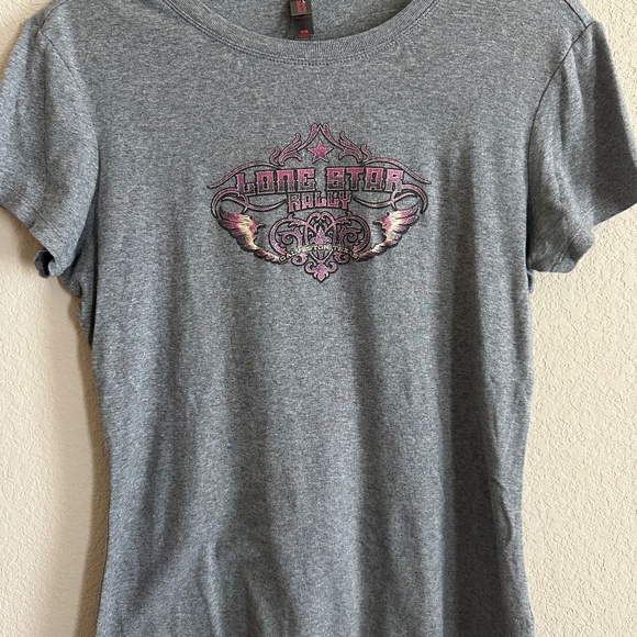 Collectible Tee Shirt Lone Star Motorcycle Rally Galveston Texas - Picture 5 of 5